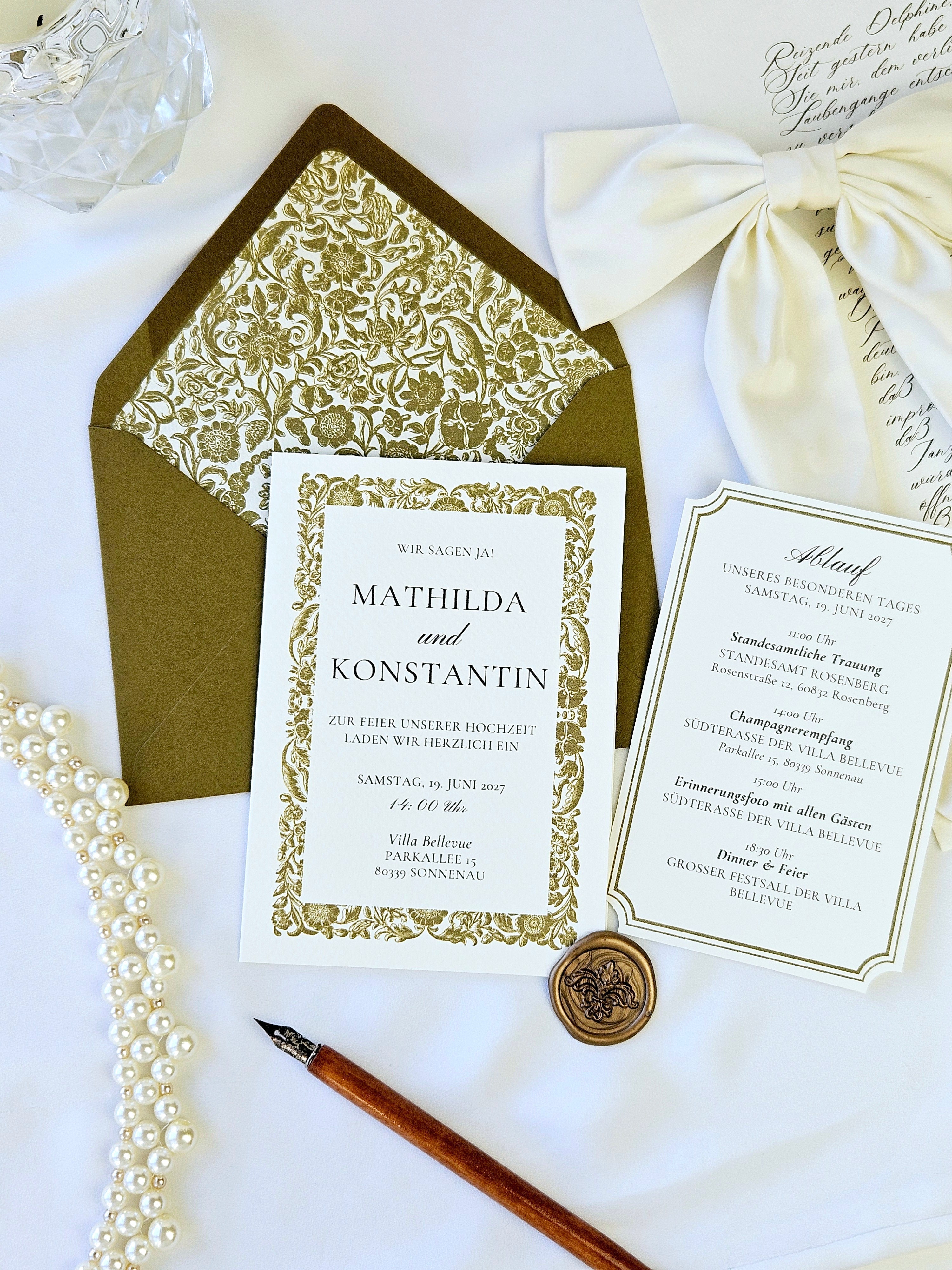 Hochzeitseinladungen mit Persönlichkeit