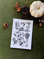 Grußkarte Gartenschätze