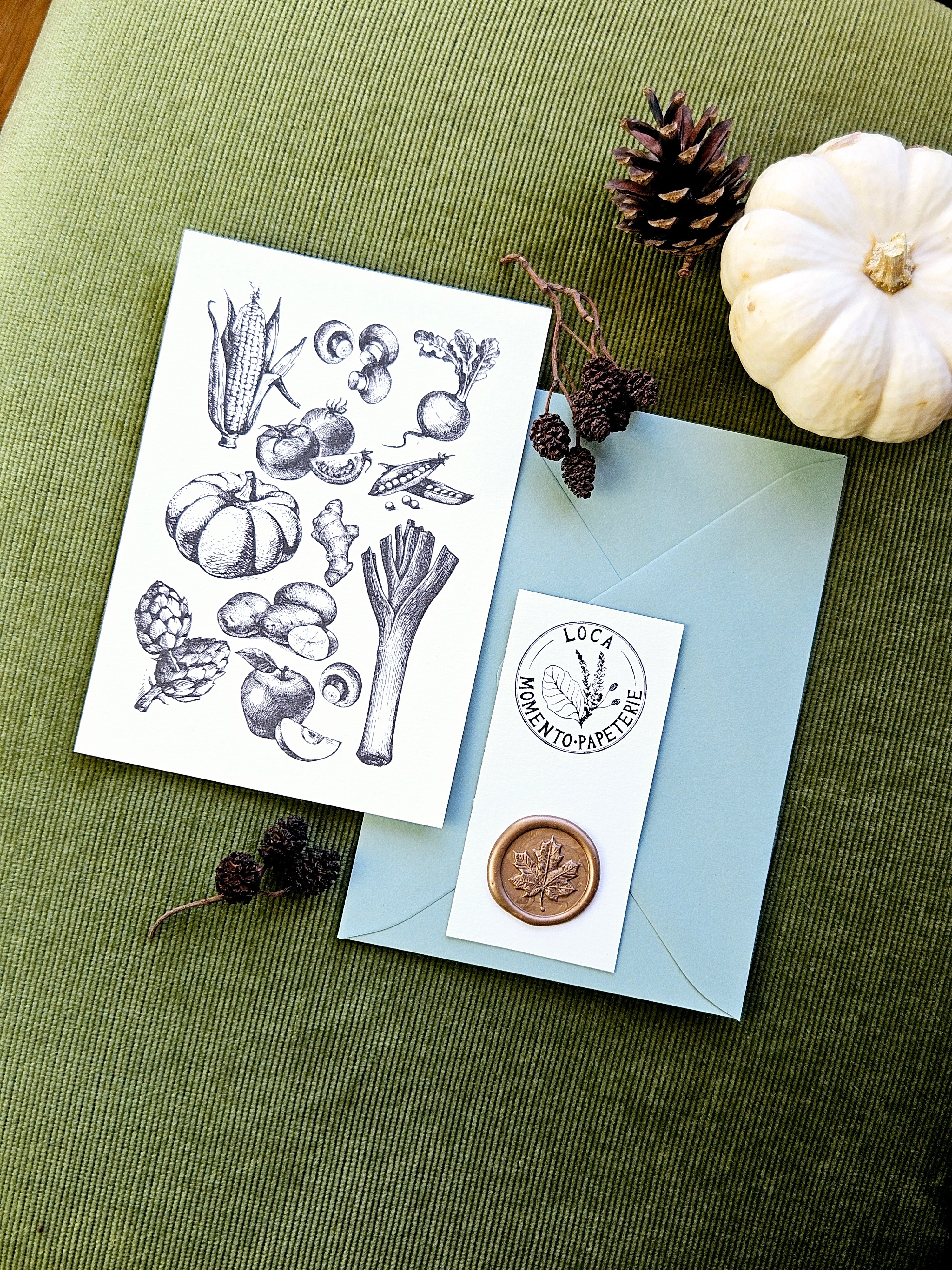 Grußkarte Gartenschätze