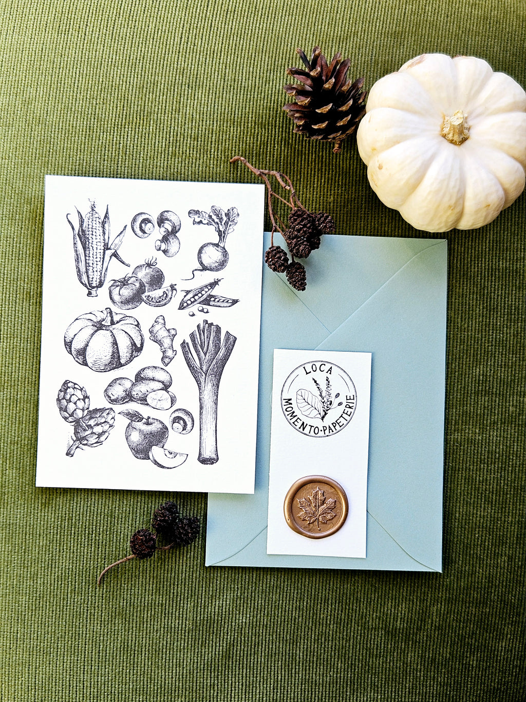 Grußkarte Gartenschätze