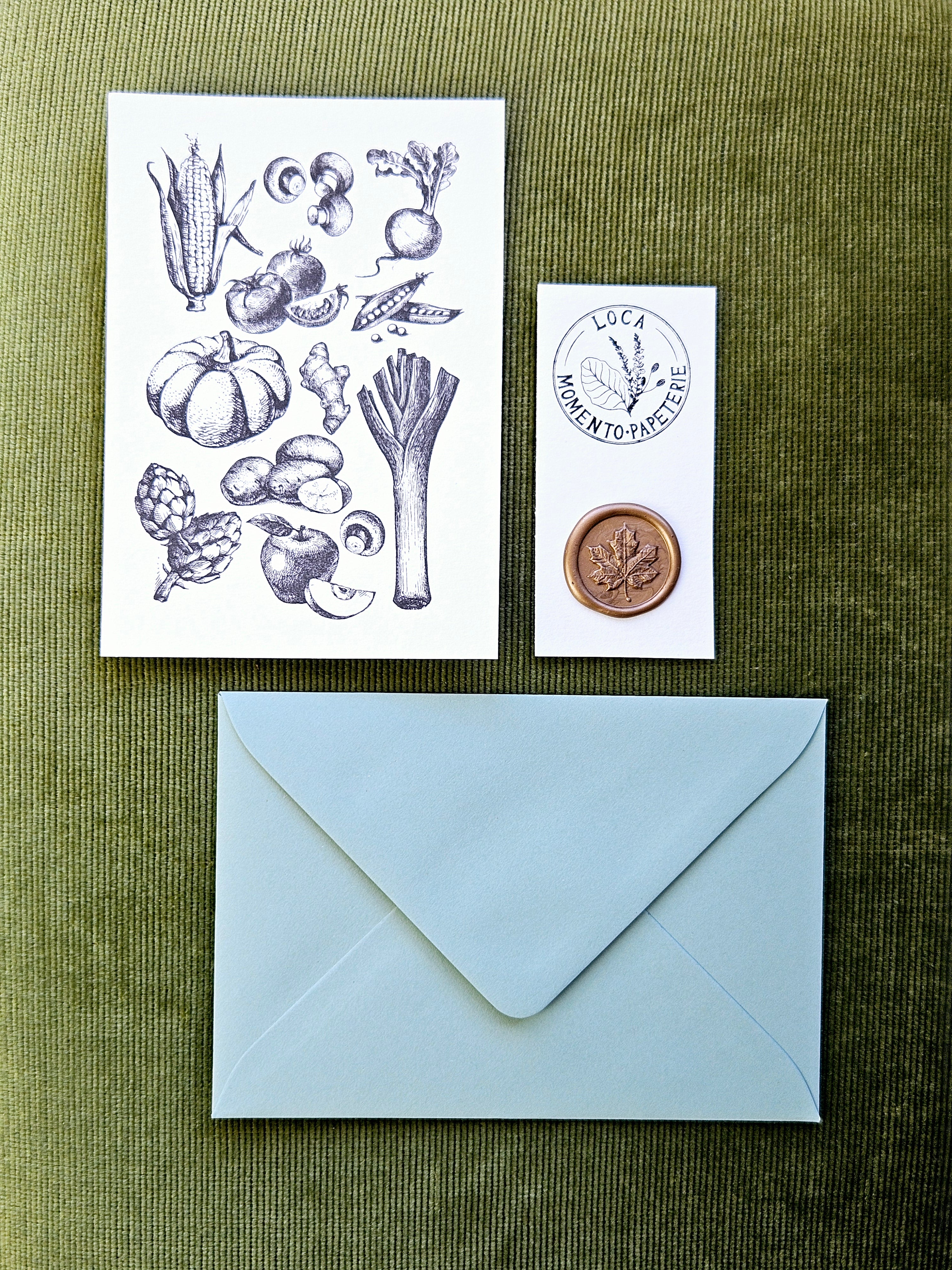 Grußkarte Gartenschätze