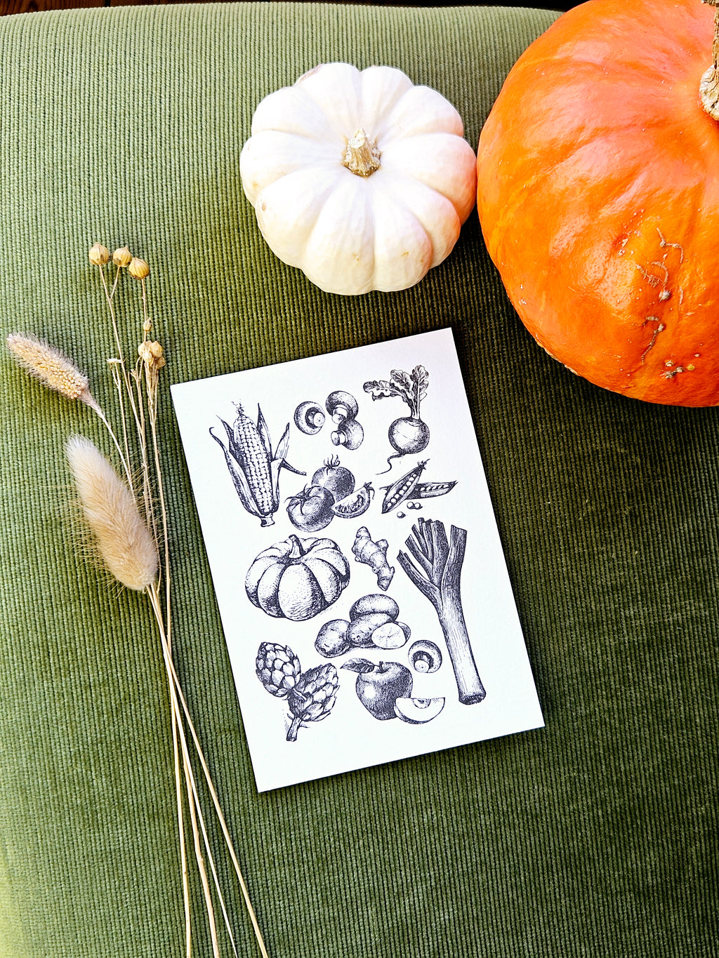 Grußkarte Gartenschätze