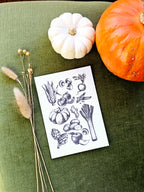 Grußkarte Gartenschätze