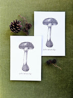 Grußkarte Glückspilz