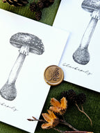 Grußkarte Glückspilz