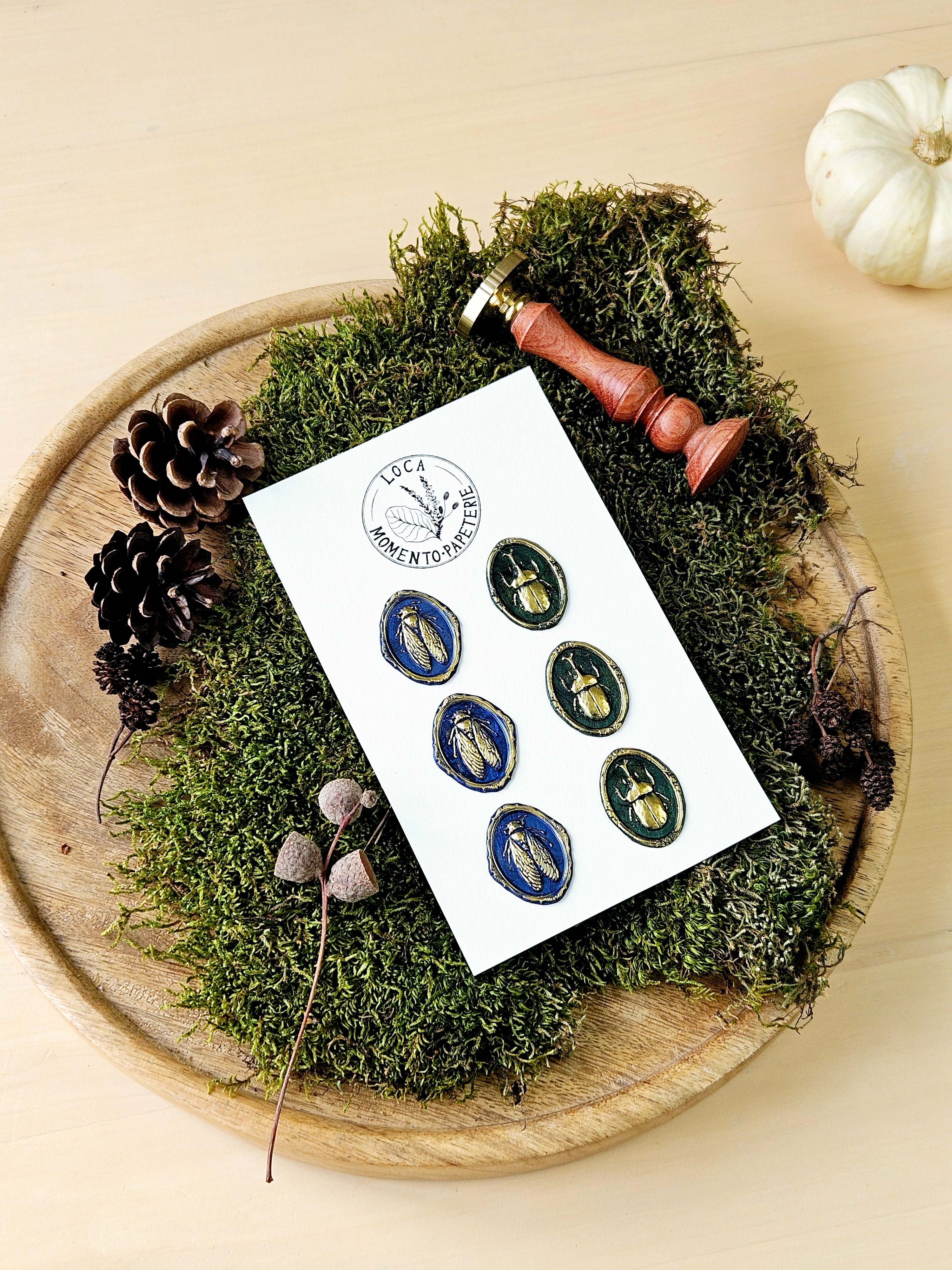 6er Grußkarten Set Von Punkten, Hörnern & Flügeln