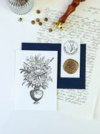 Grußkarte Blumen Bouquet