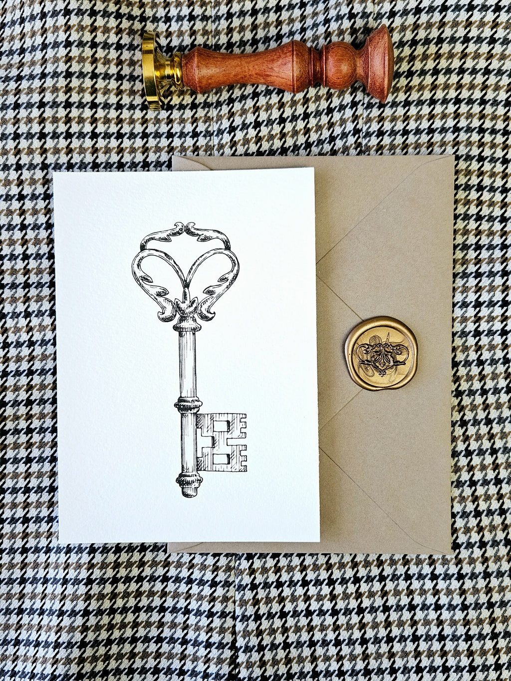 Grußkarte Schlüssel zum Wunder