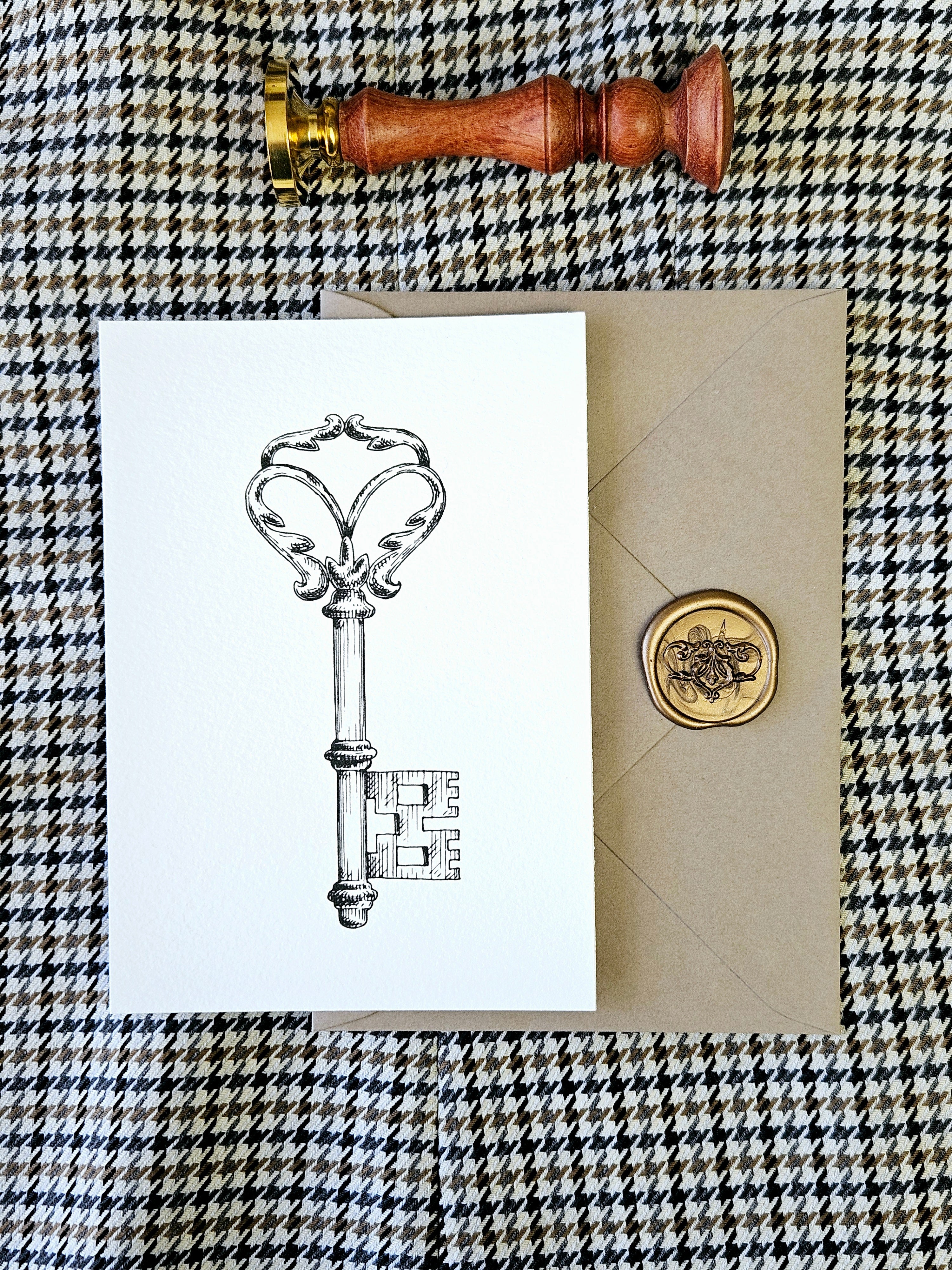 Grußkarte Schlüssel zum Wunder