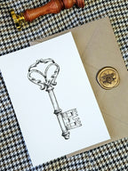 Grußkarte Schlüssel zum Wunder