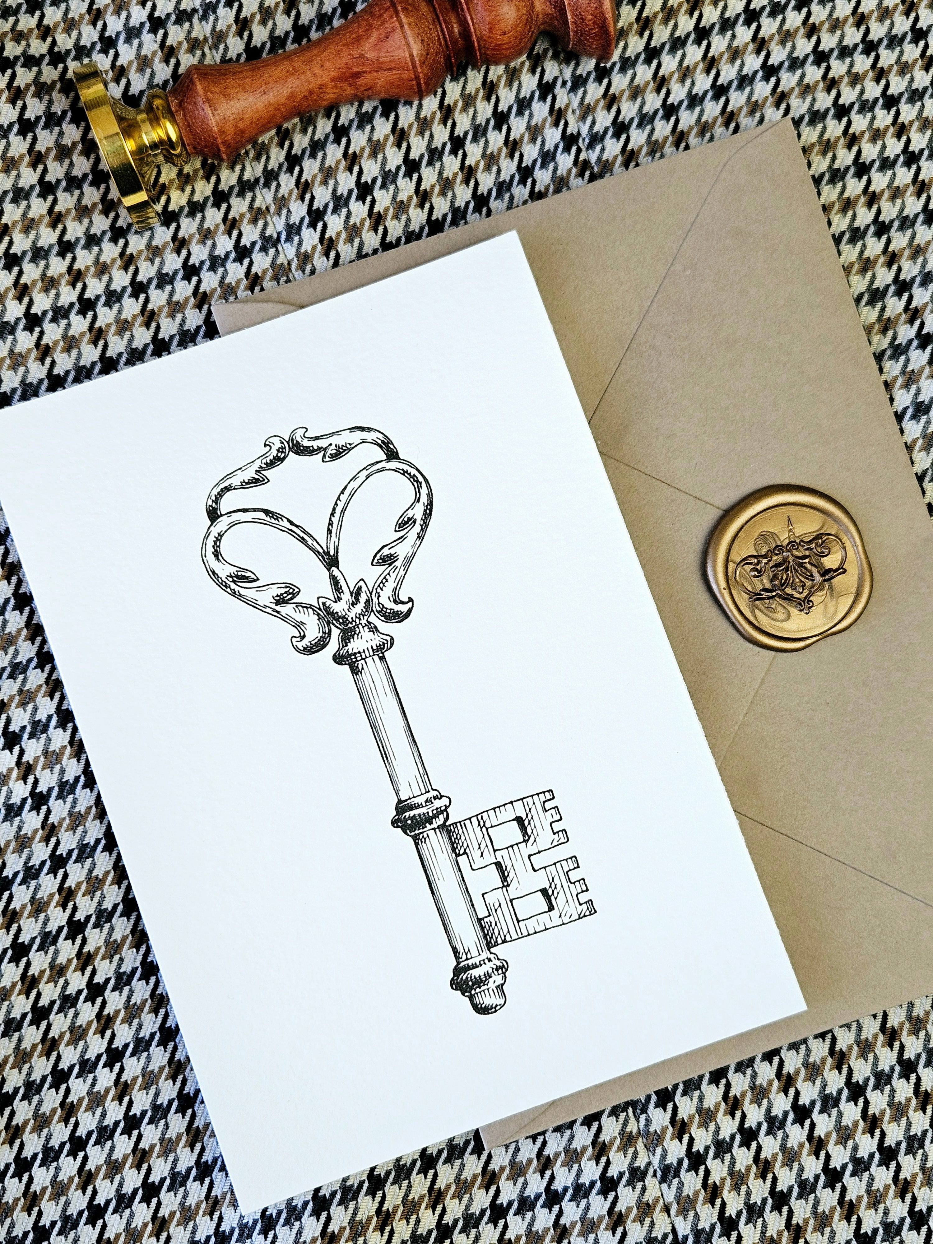 Grußkarte Schlüssel zum Wunder