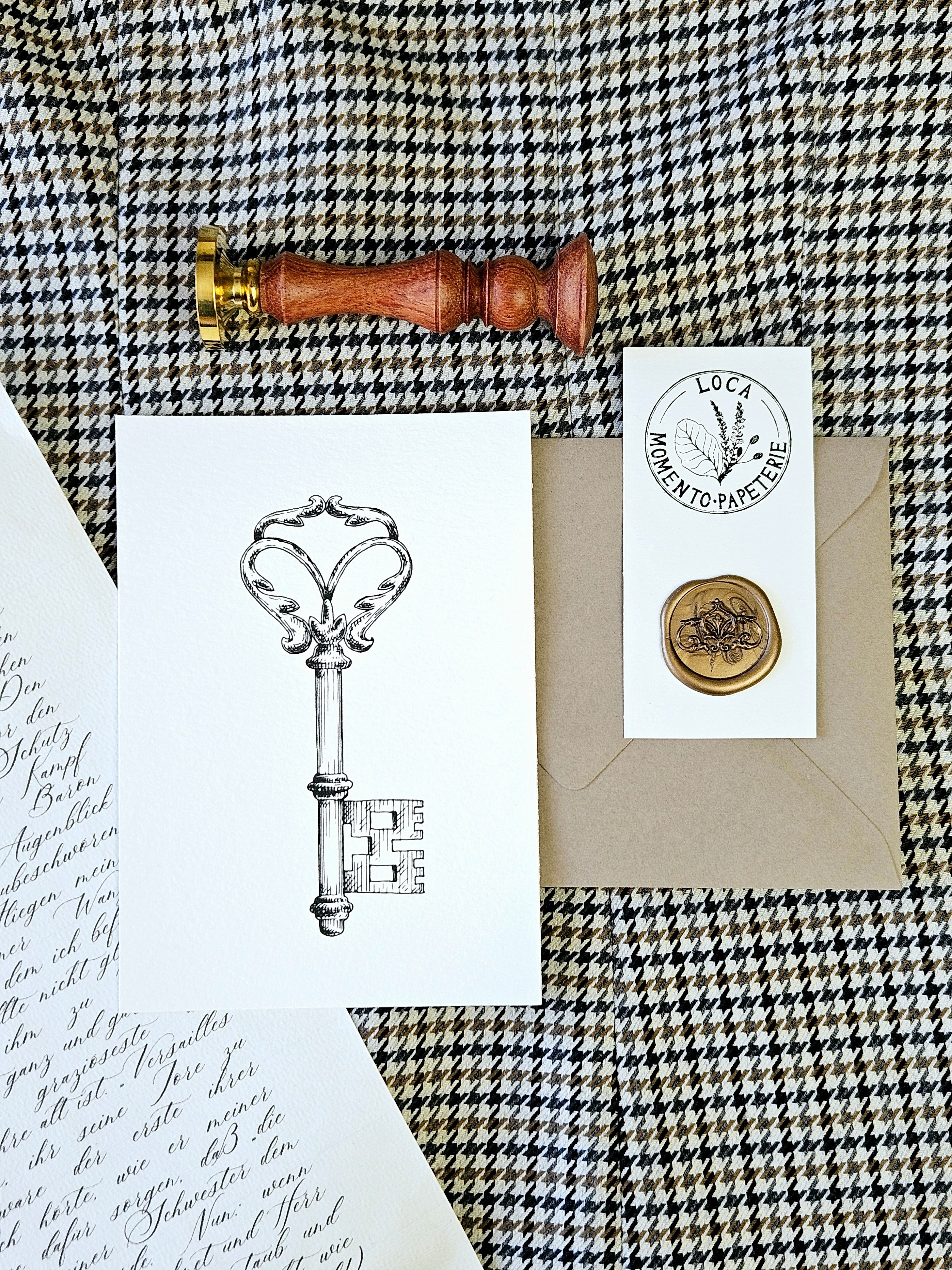 Grußkarte Schlüssel zum Wunder