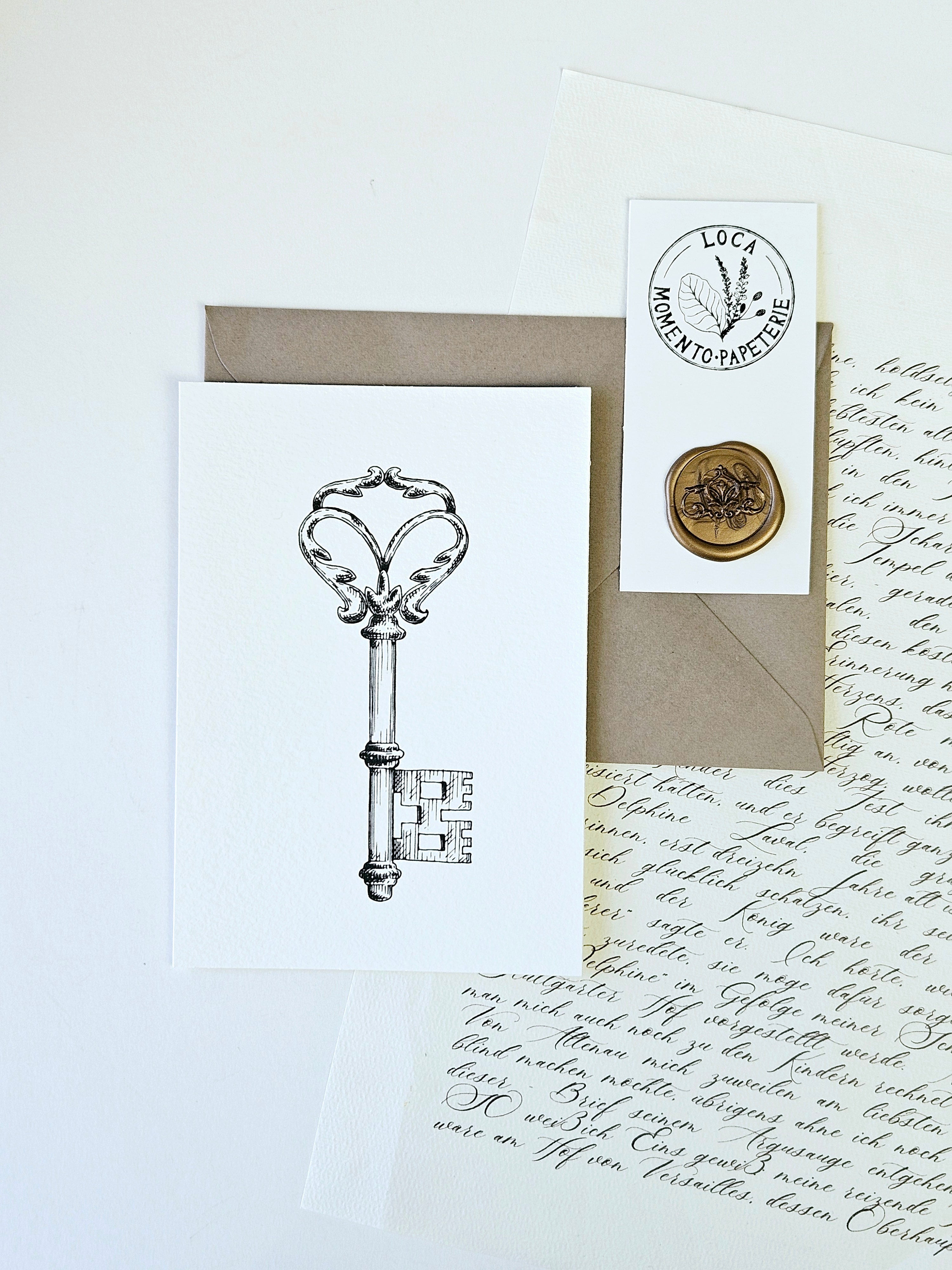 Grußkarte Schlüssel zum Wunder