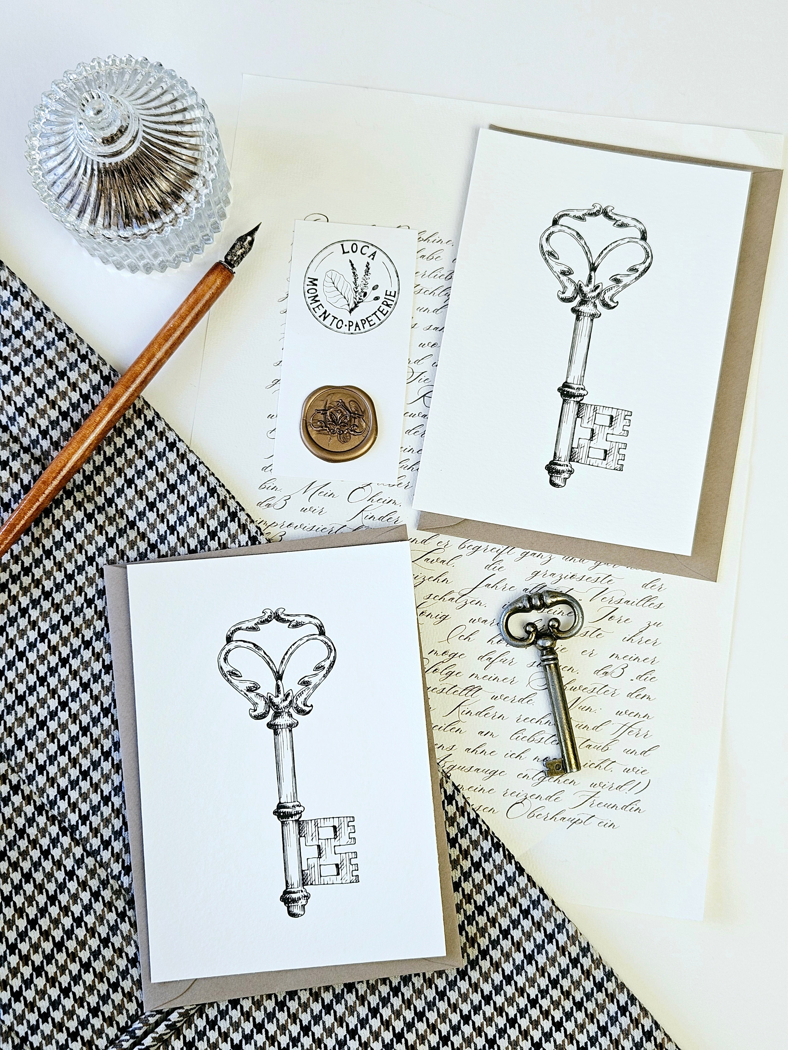 Grußkarte Schlüssel zum Wunder