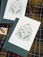 Grußkarte Anmut des Winterwaldes