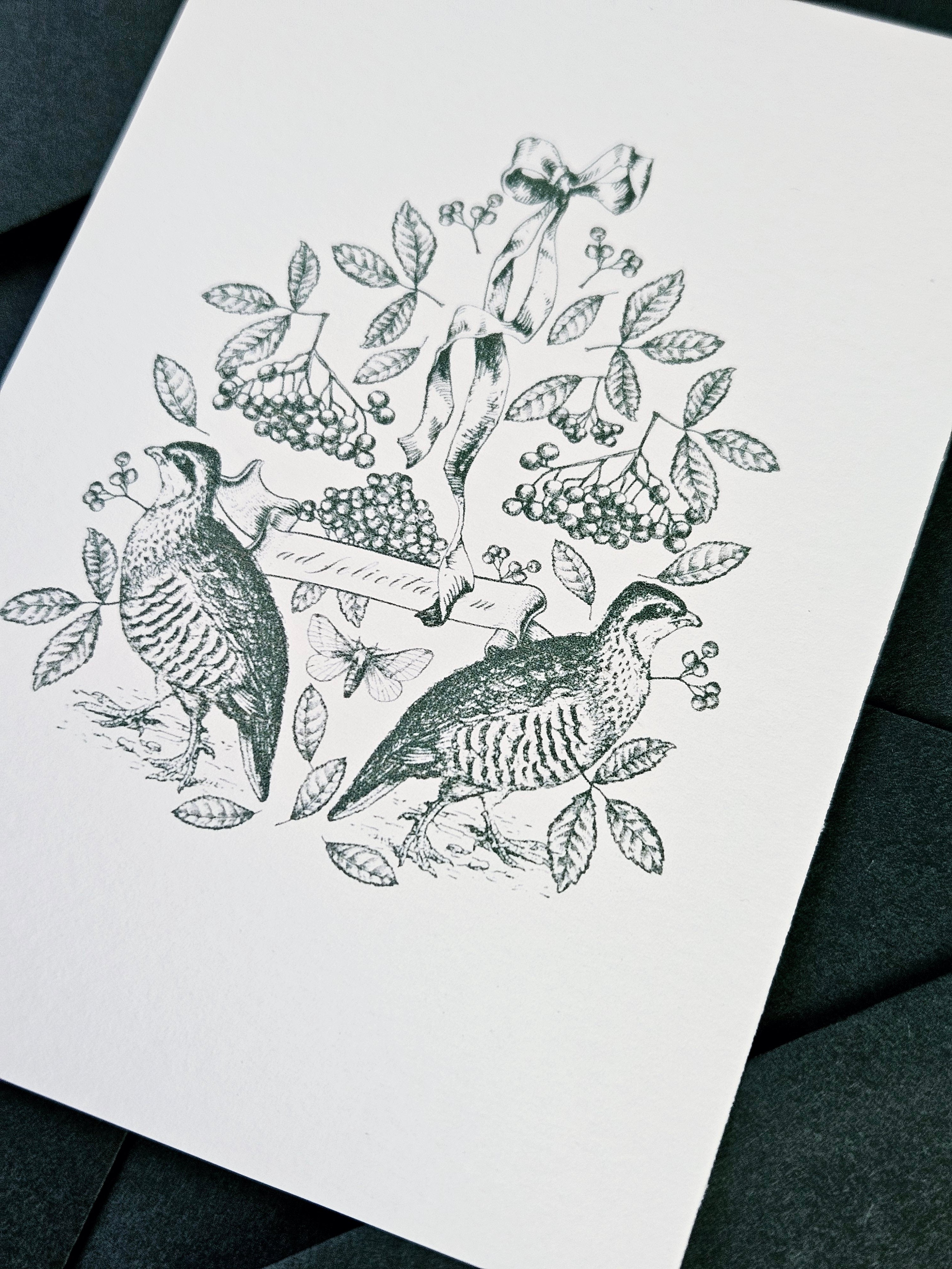 Grußkarte Anmut des Winterwaldes