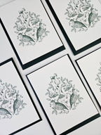 Grußkarte Anmut des Winterwaldes