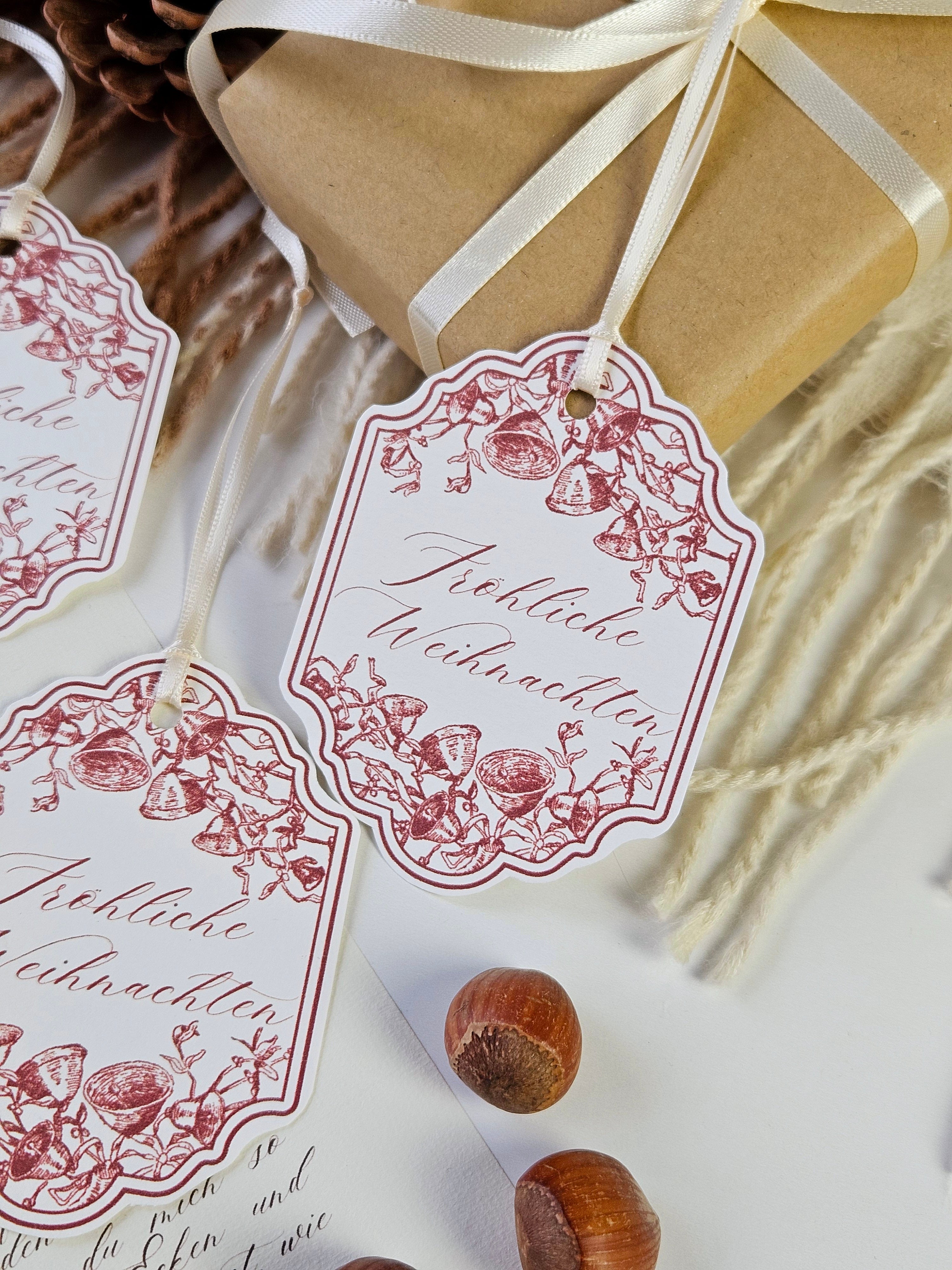 Geschenkanhänger Von Misteln & Glockenzauber