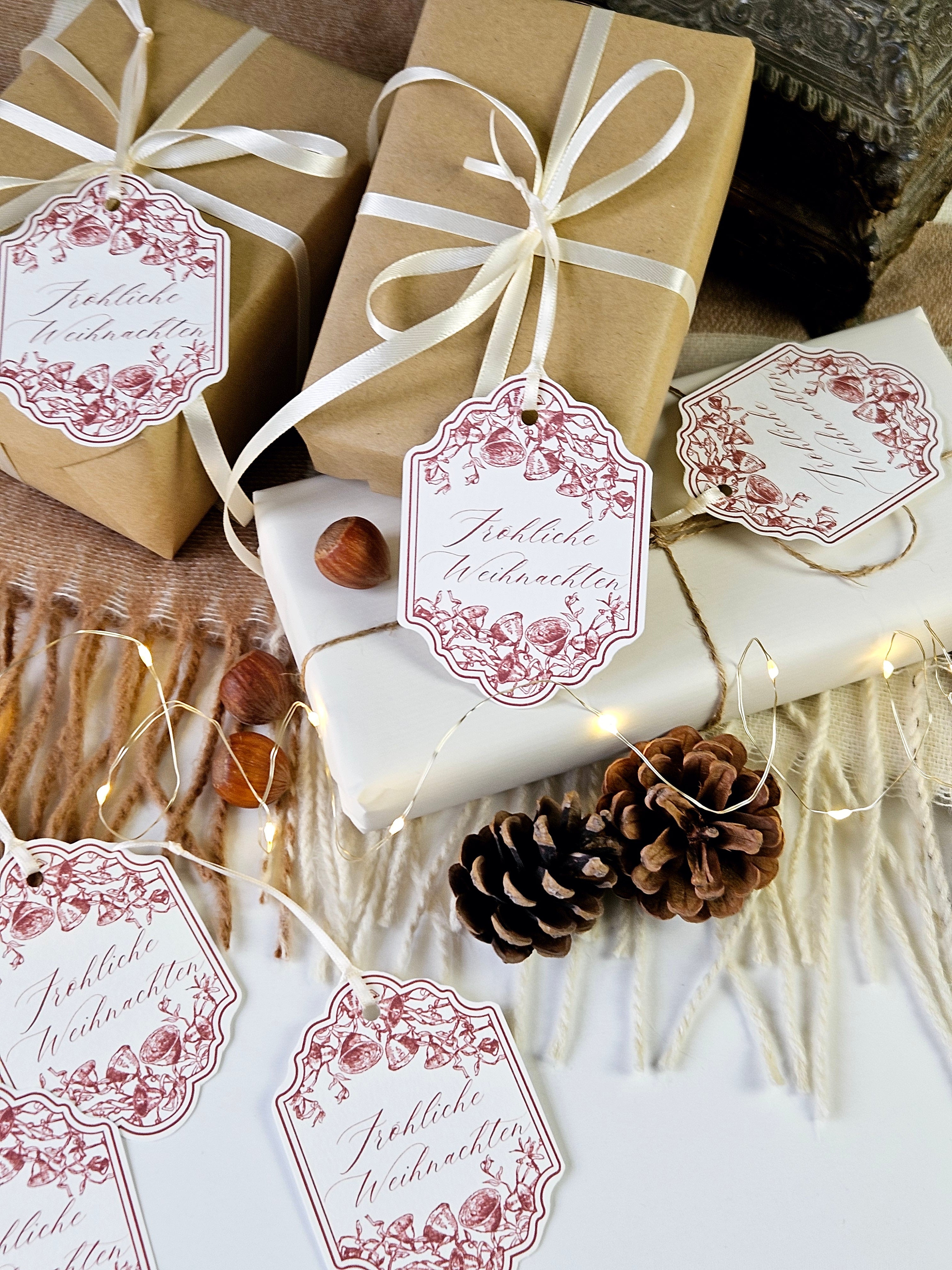 Geschenkanhänger Von Misteln & Glockenzauber