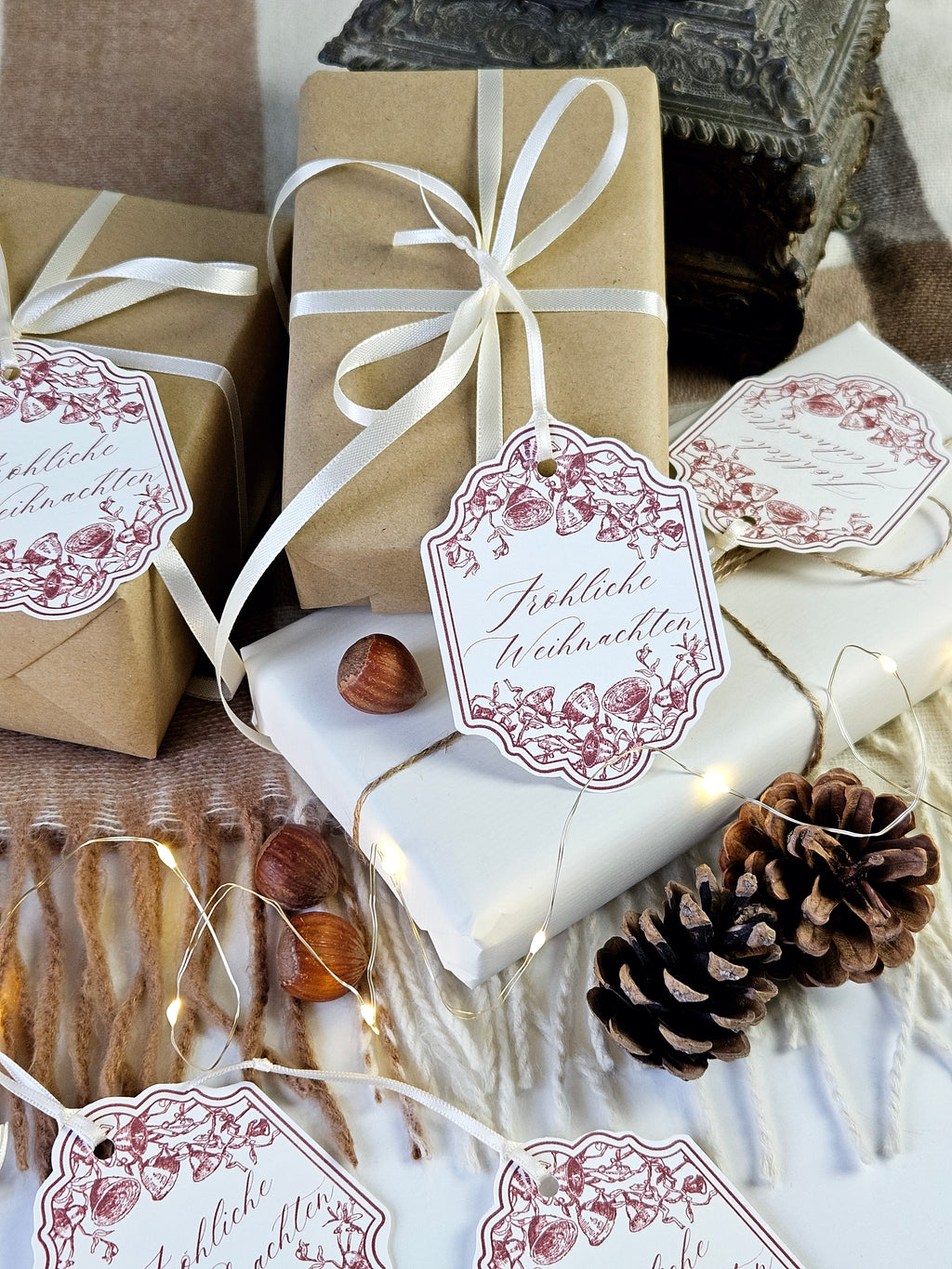 Geschenkanhänger Von Misteln & Glockenzauber