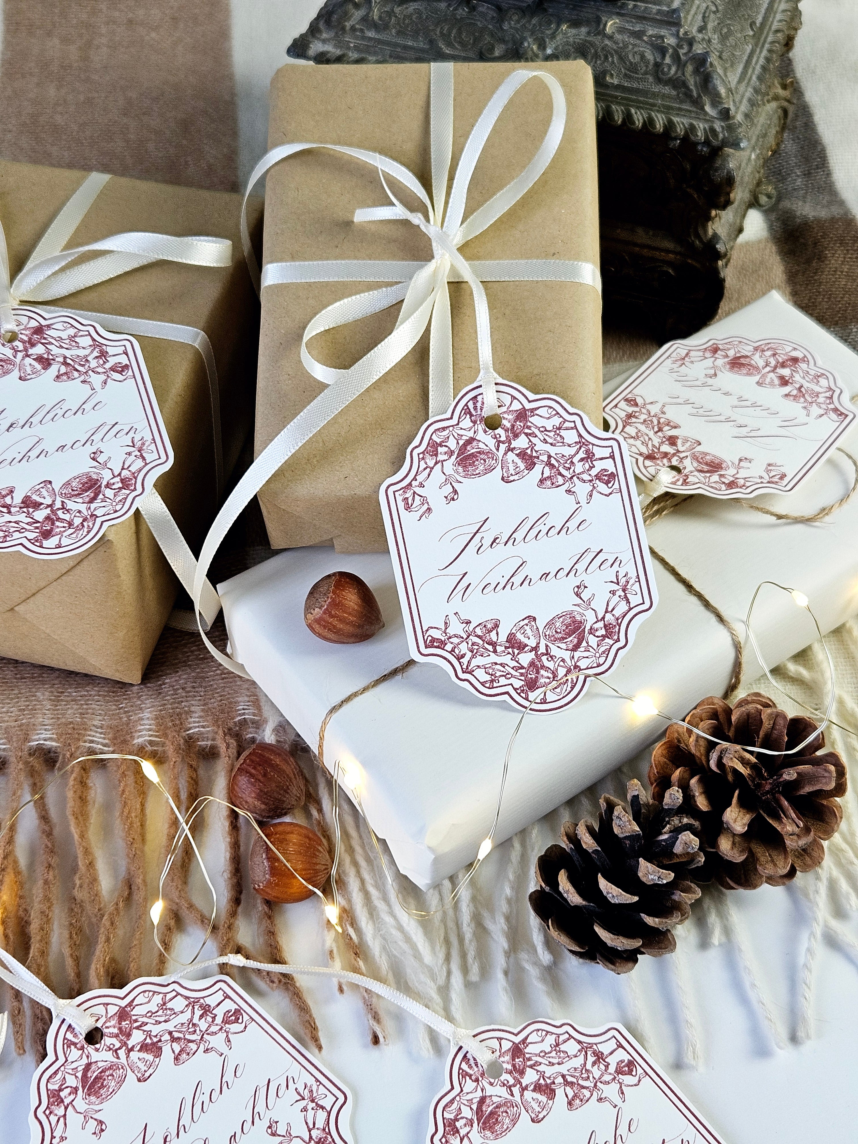 Geschenkanhänger Von Misteln & Glockenzauber