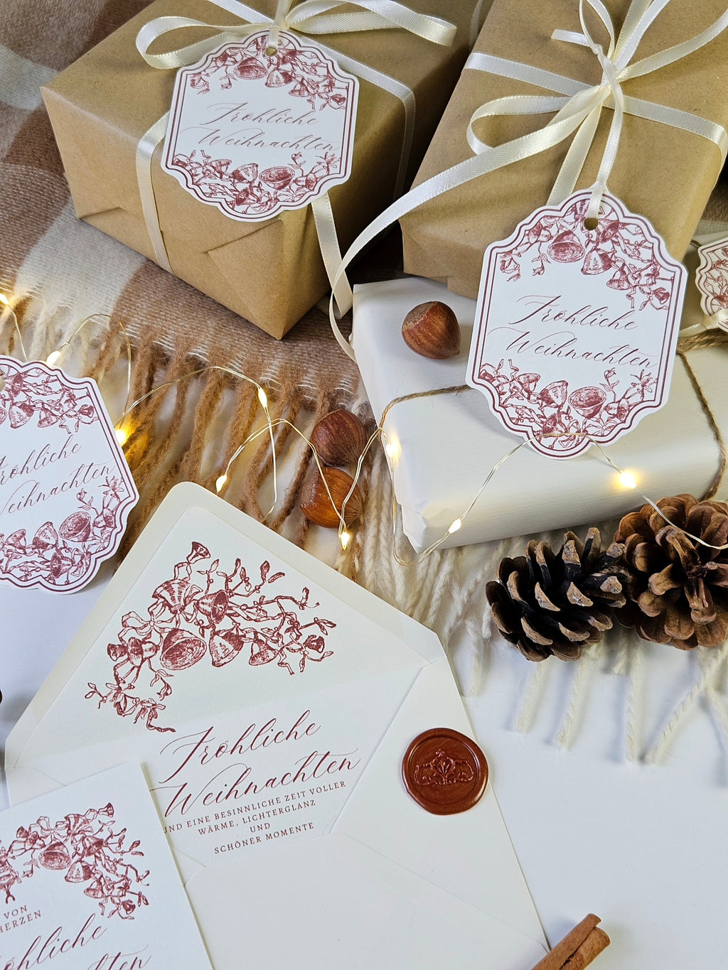 Geschenkanhänger Von Misteln & Glockenzauber