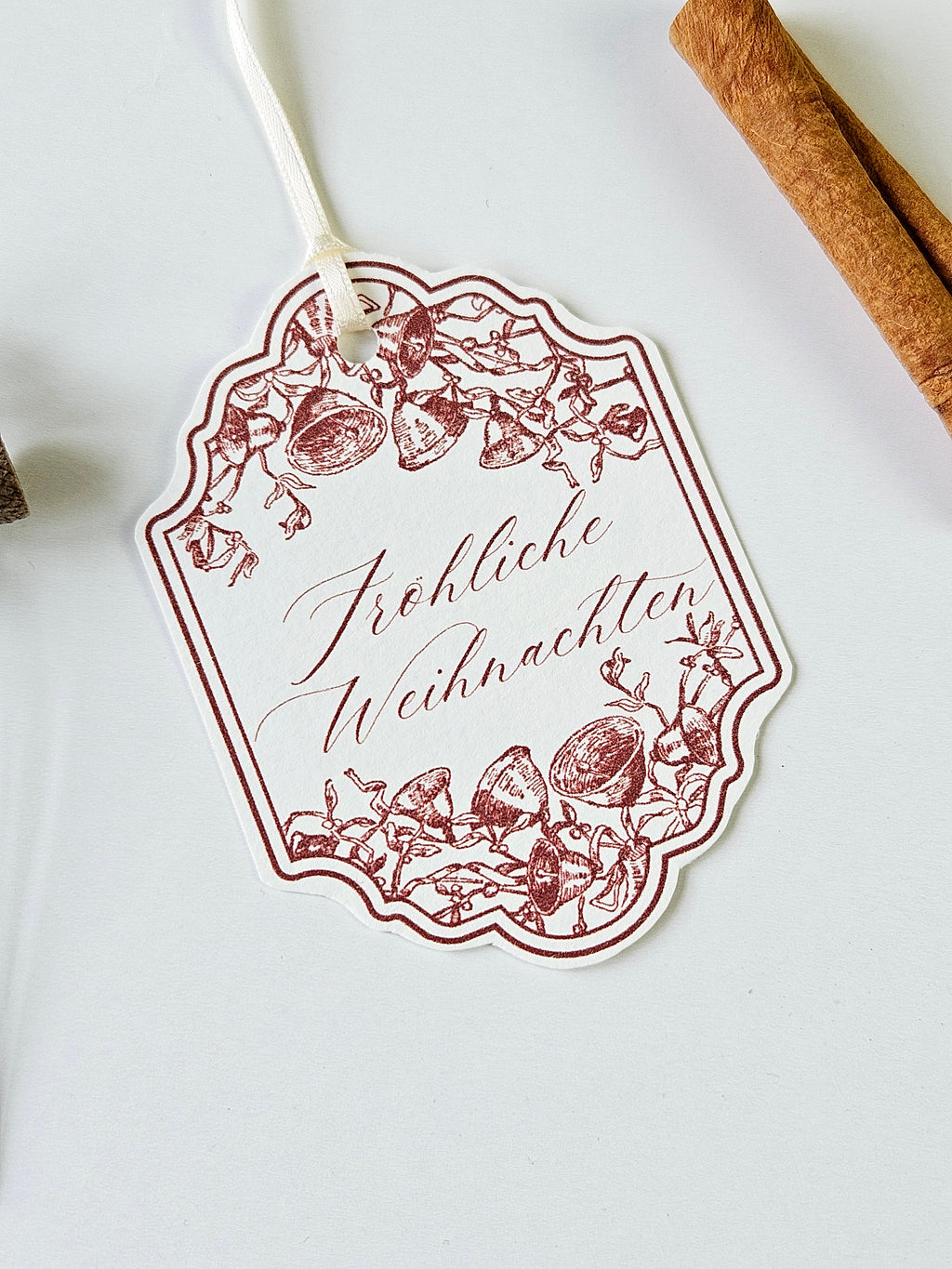 Geschenkanhänger Von Misteln & Glockenzauber