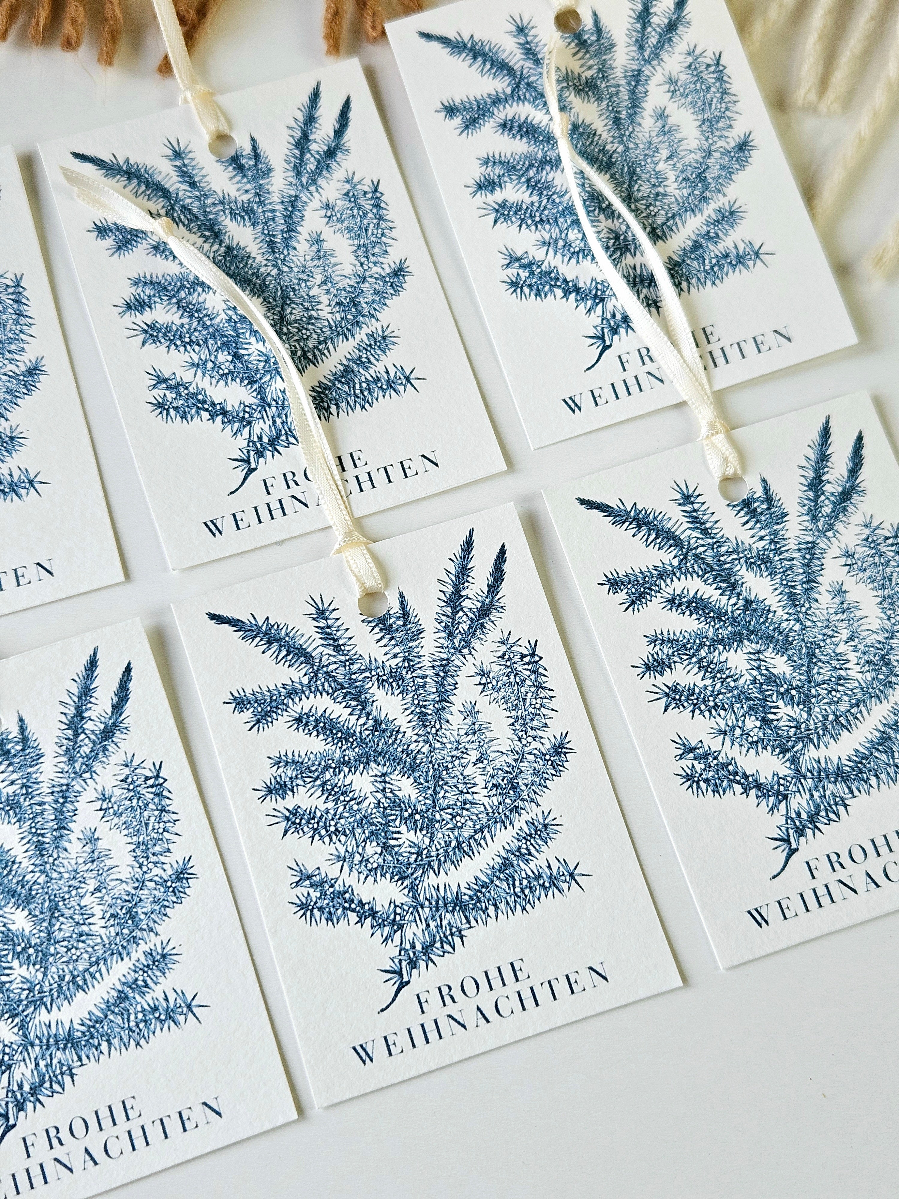 Geschenkanhänger Wintergrüner Wacholder