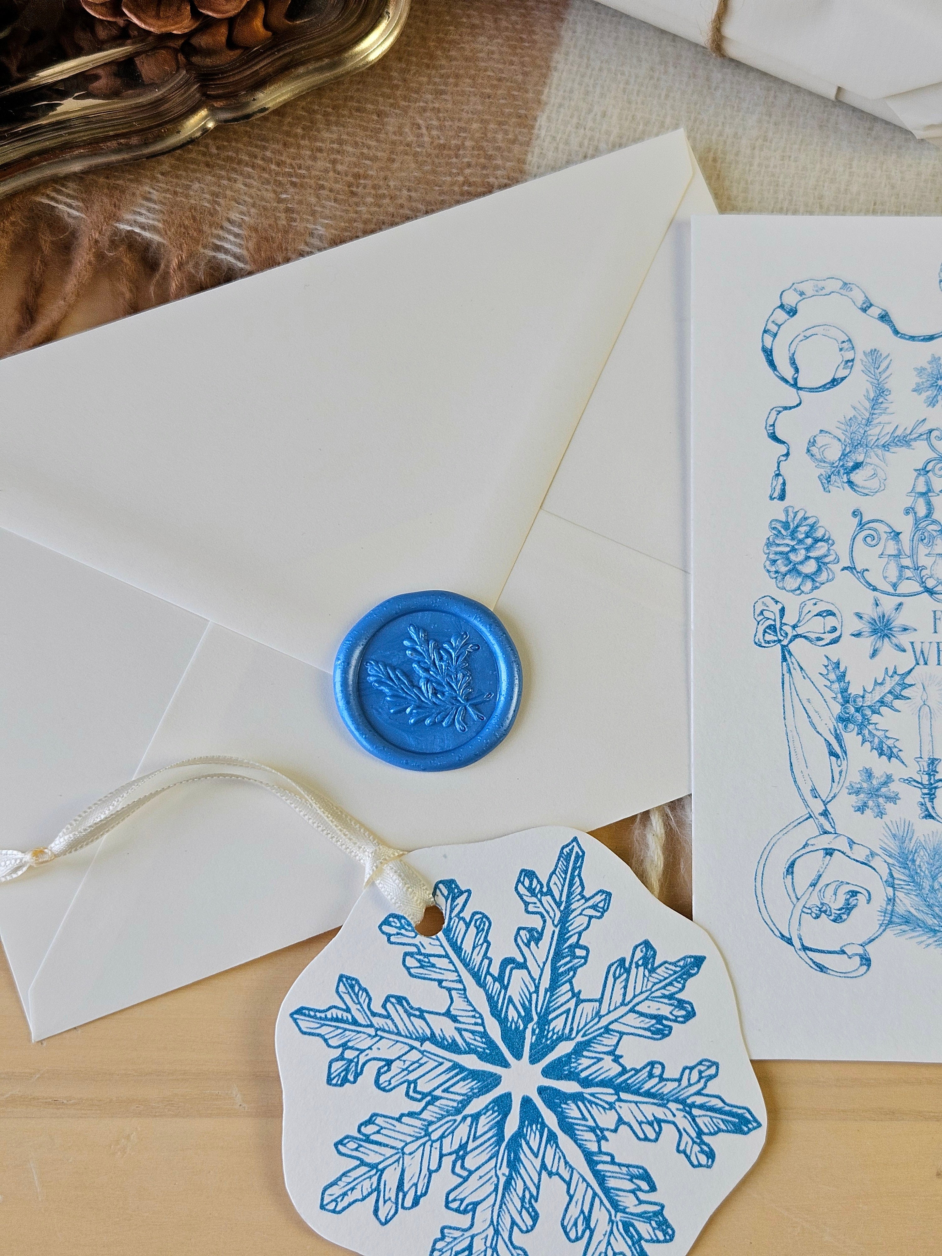 Weihnachtskarte Schimmernde Weihnacht