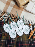 Geschenkanhänger Anmut des Winterwaldes