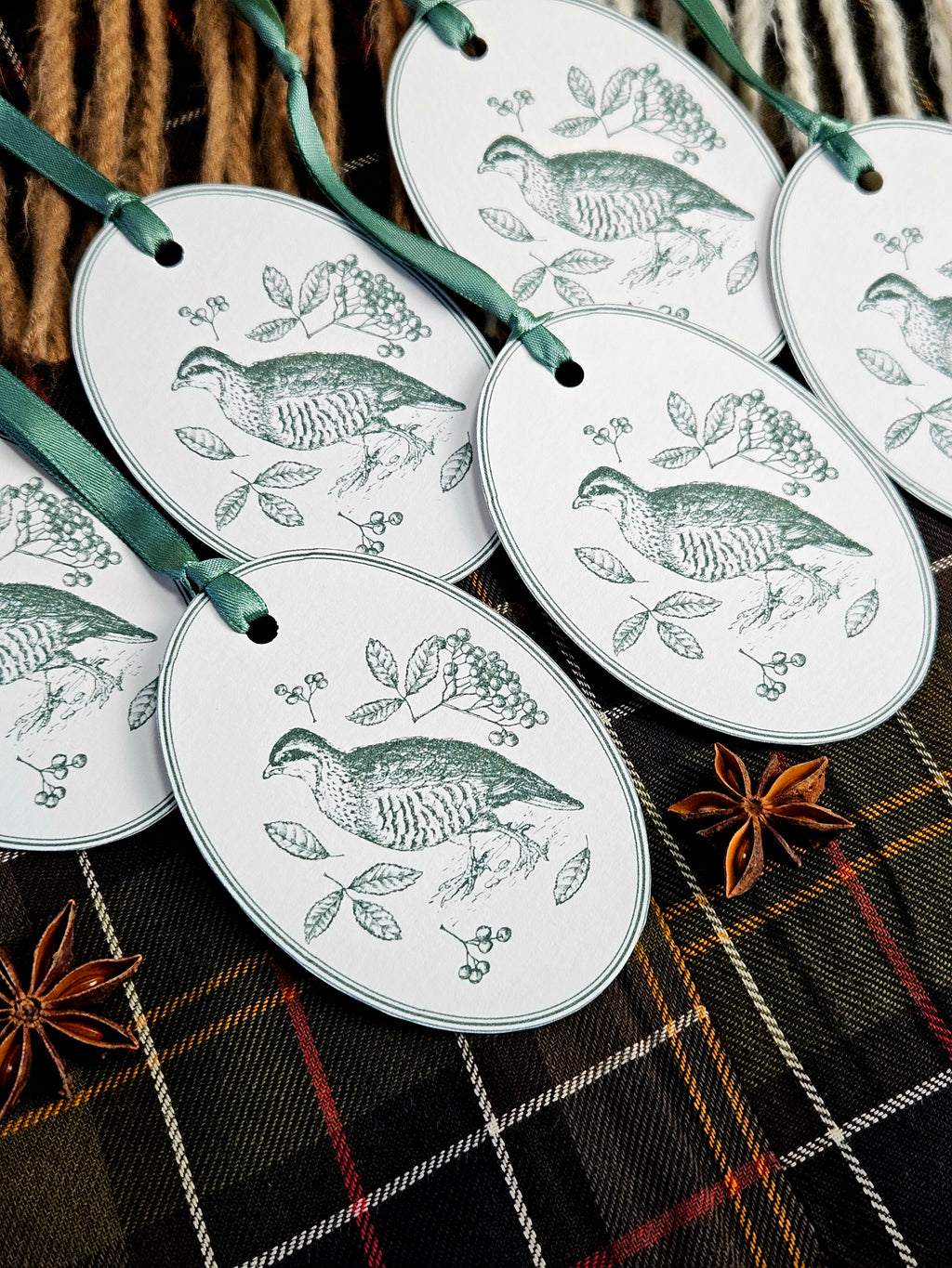 Geschenkanhänger Anmut des Winterwaldes