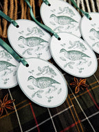 Geschenkanhänger Anmut des Winterwaldes