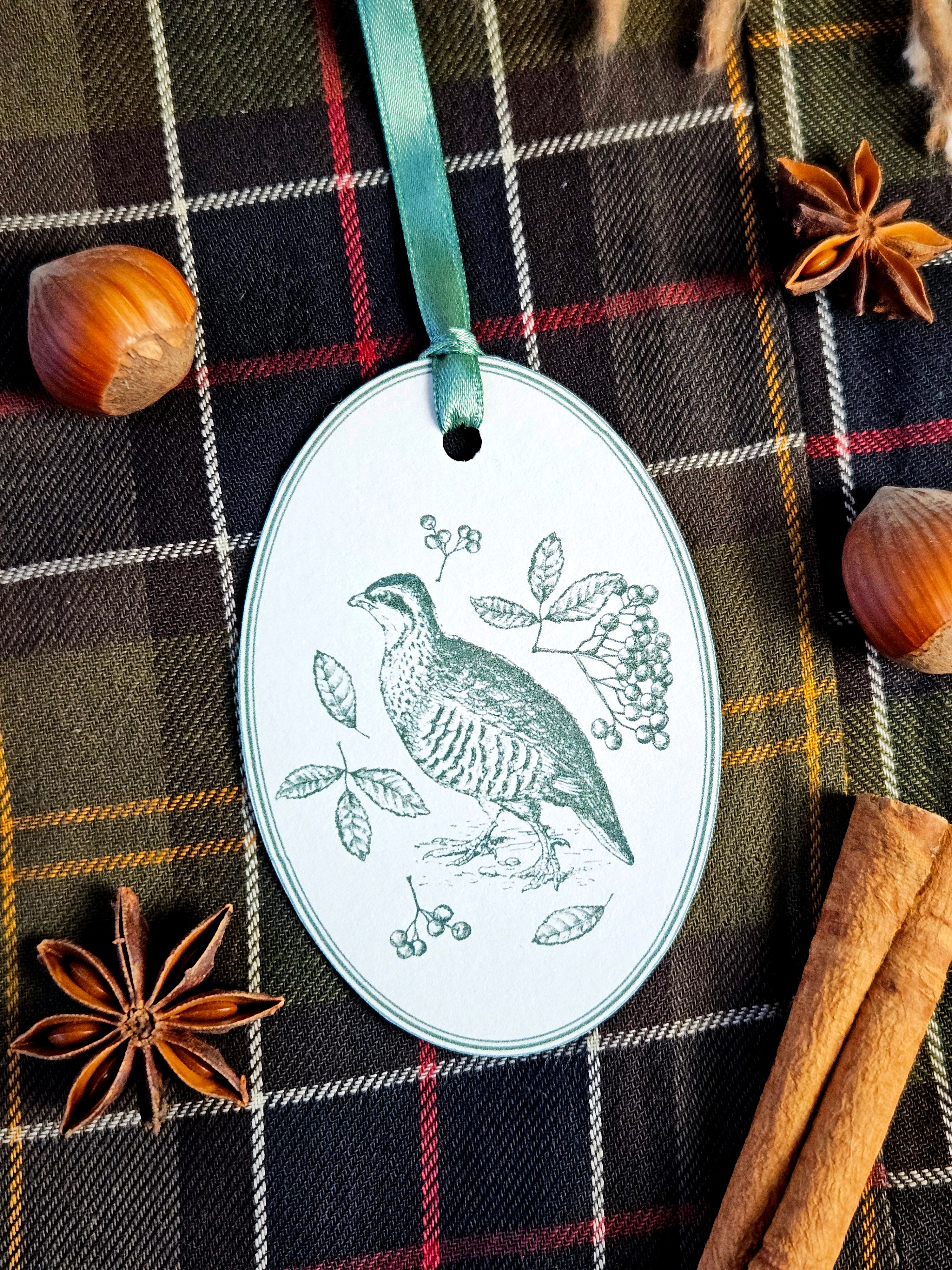 Geschenkanhänger Anmut des Winterwaldes