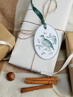 Geschenkanhänger Anmut des Winterwaldes