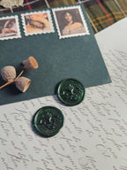 Grußkarte Anmut des Winterwaldes