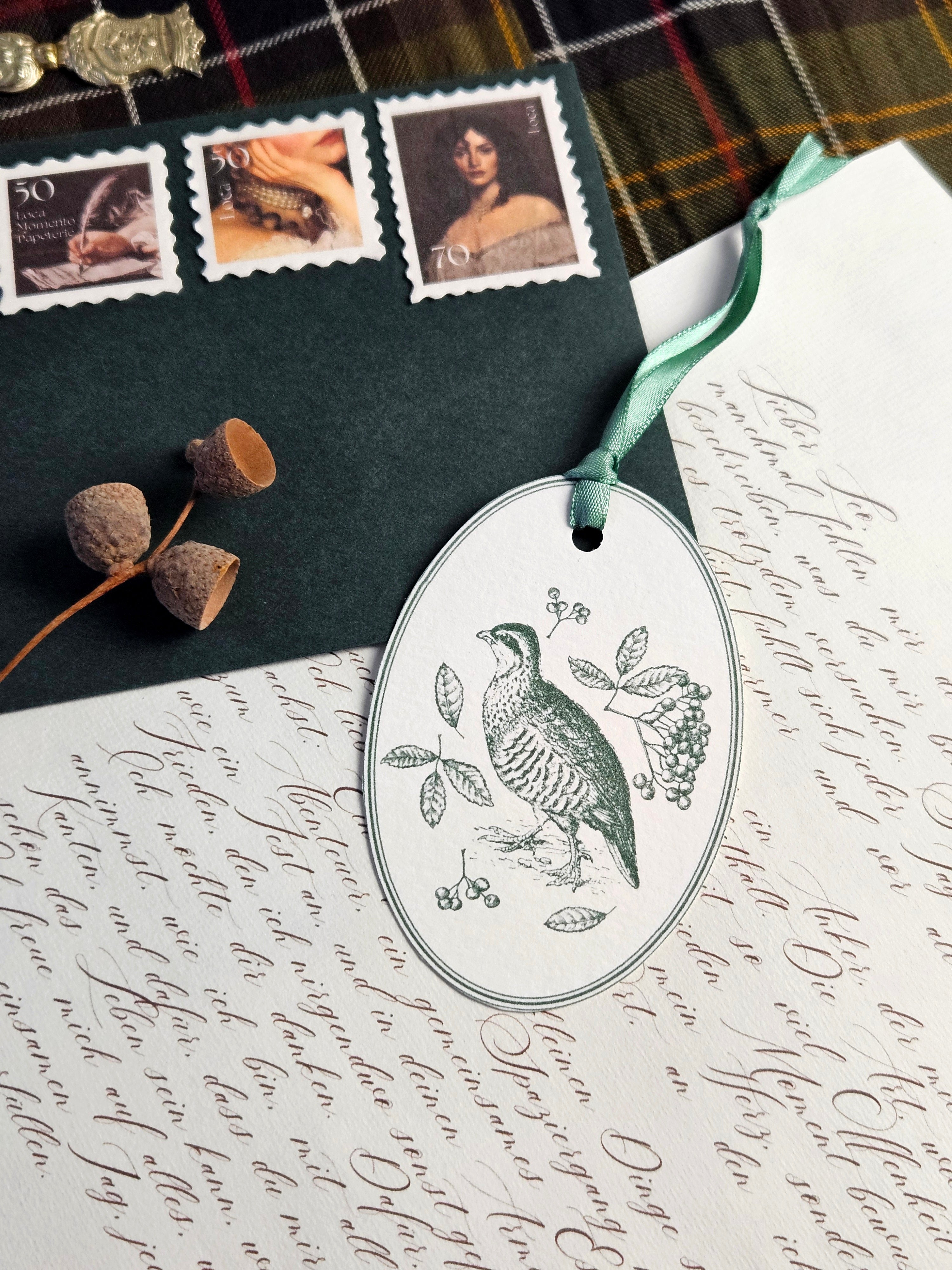 Geschenkanhänger Anmut des Winterwaldes