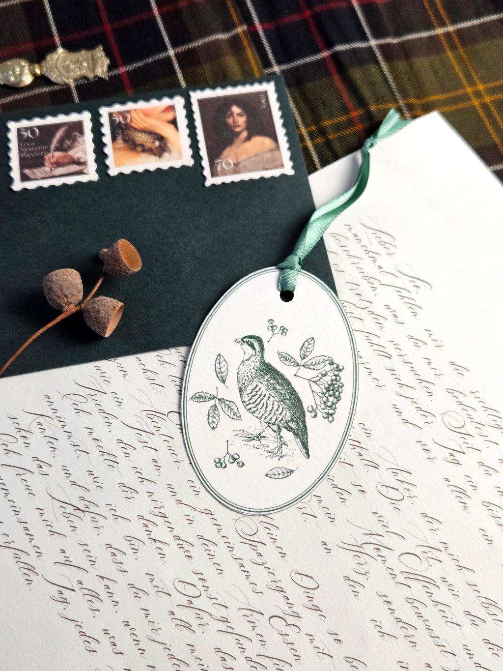 Grußkarte Anmut des Winterwaldes