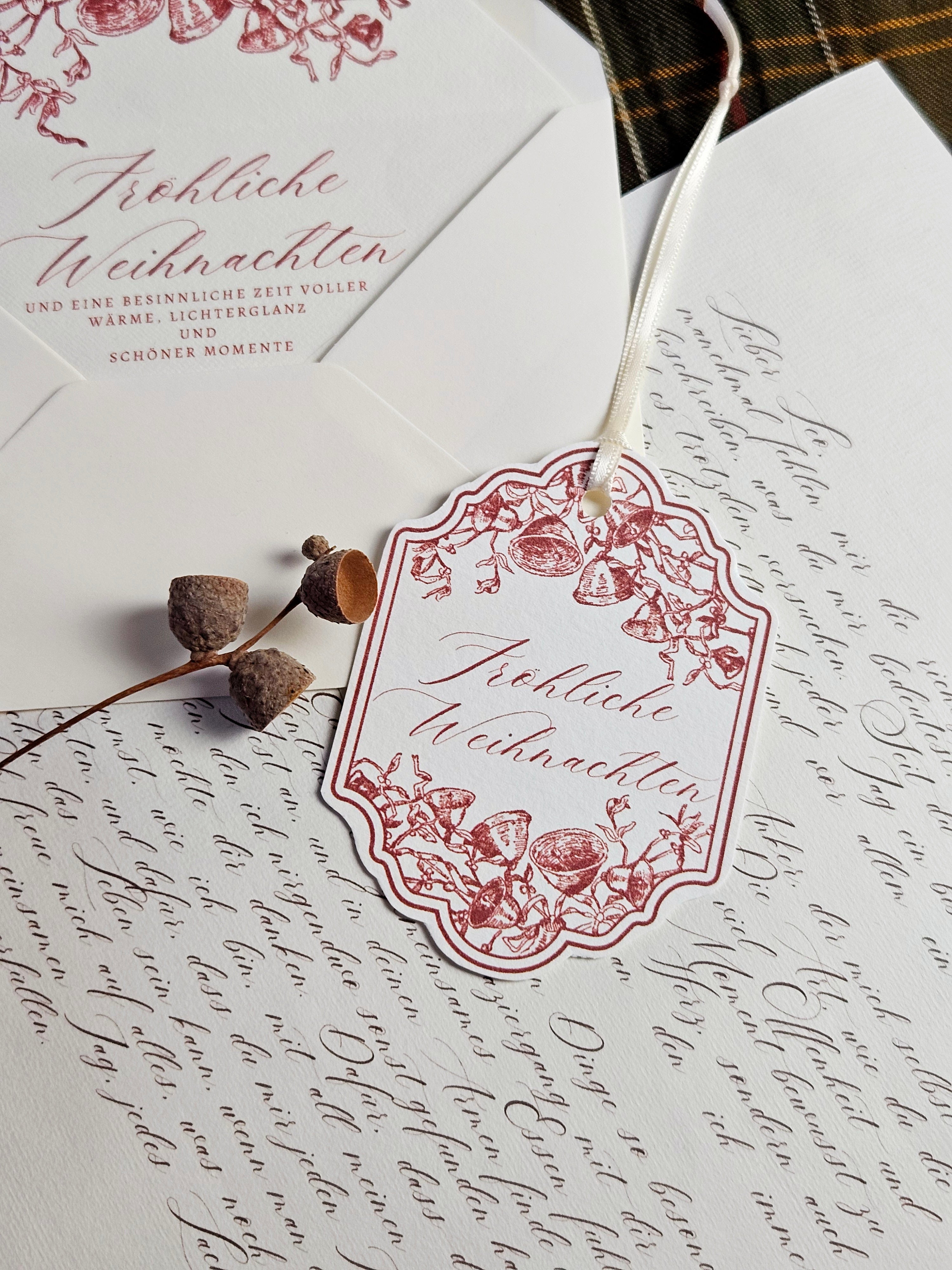 Geschenkanhänger Von Misteln & Glockenzauber