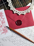 Weihnachtskarte Festliche Nostalgie