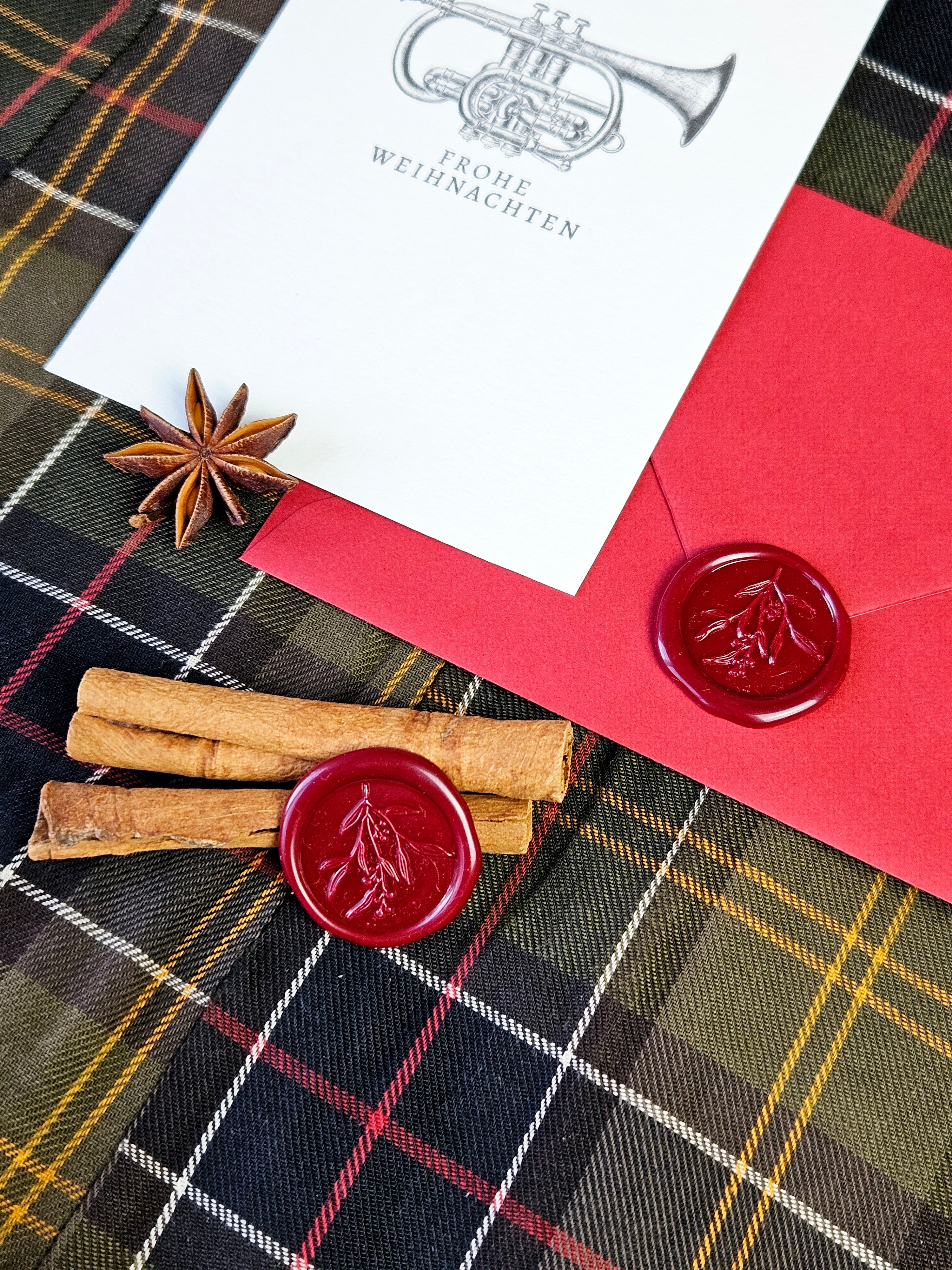 Weihnachtskarte Festliche Klänge