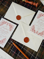 Weihnachtskarte Von Misteln und Glockenzauber