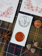 Weihnachtskarte Von Misteln und Glockenzauber