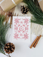 Weihnachtskarte Festliche Nostalgie