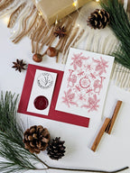 Weihnachtskarte Festliche Nostalgie