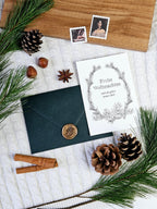 Weihnachtskarte Klassische Weihnacht