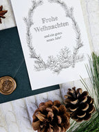 Weihnachtskarte Klassische Weihnacht