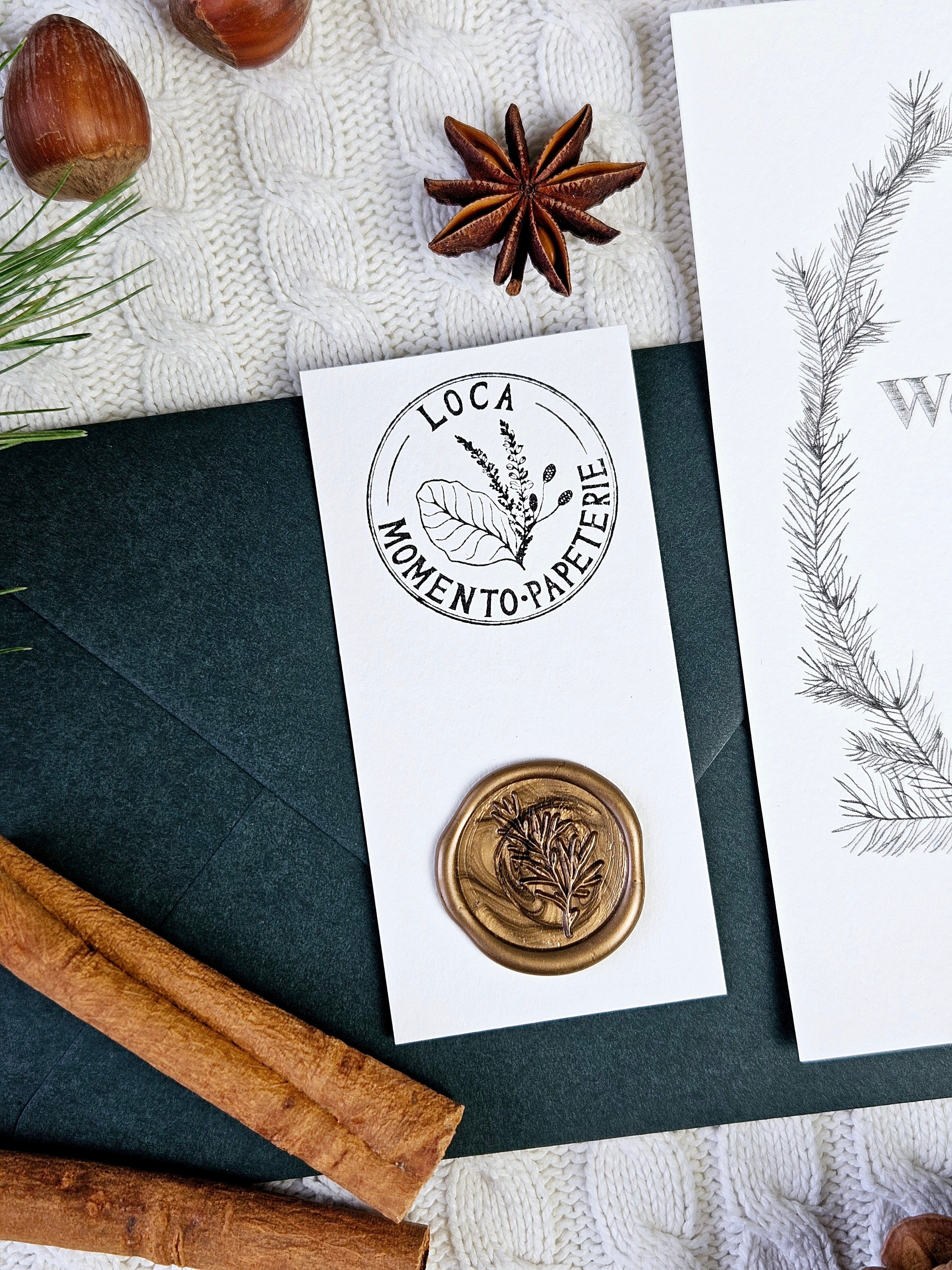 Weihnachtskarte Klassische Weihnacht