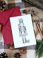 6er Set Weihnachtskarten Nussknacker & Mäusekönig