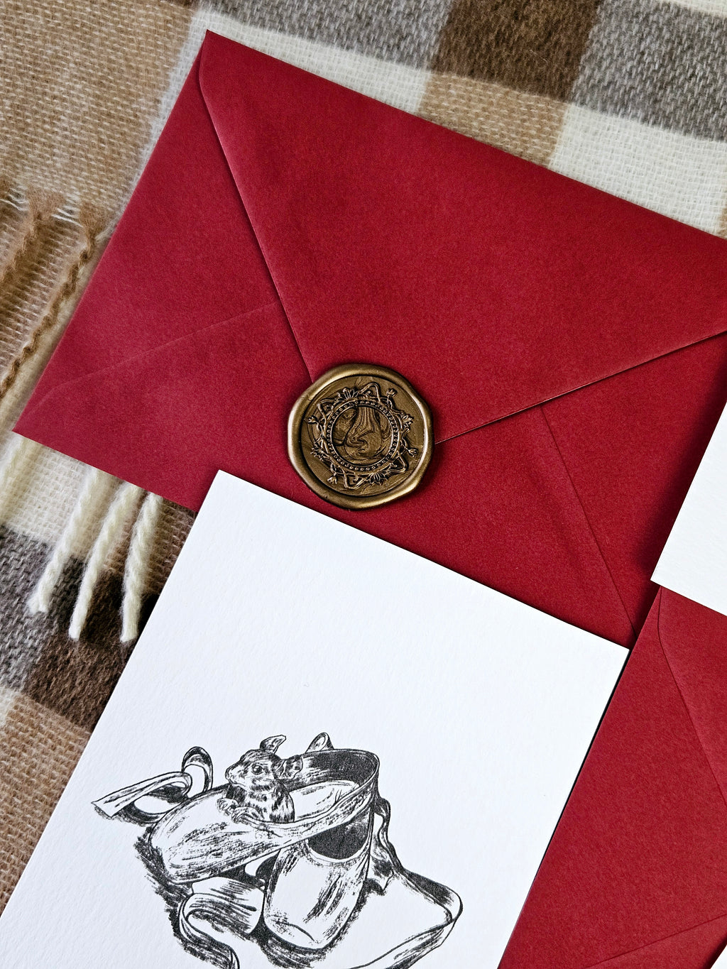 6er Set Weihnachtskarten Nussknacker & Mäusekönig