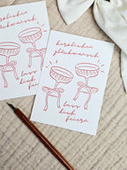 Geburtstagskarte Martinis